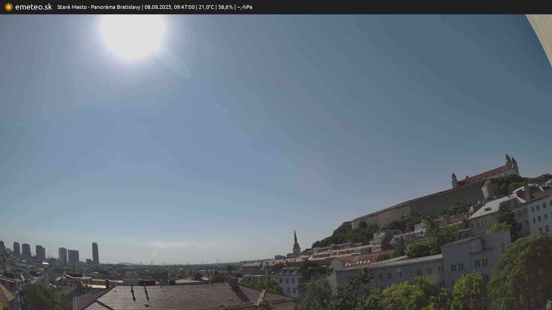 Panoráma Bratislavy