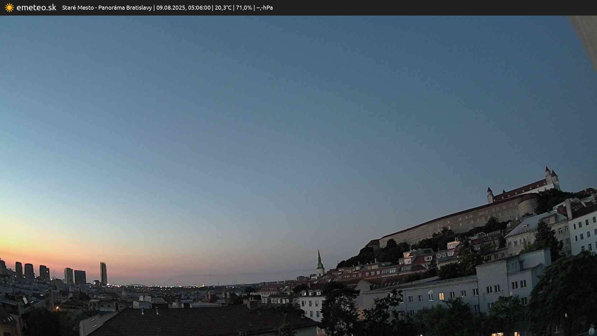 Panoráma Bratislavy