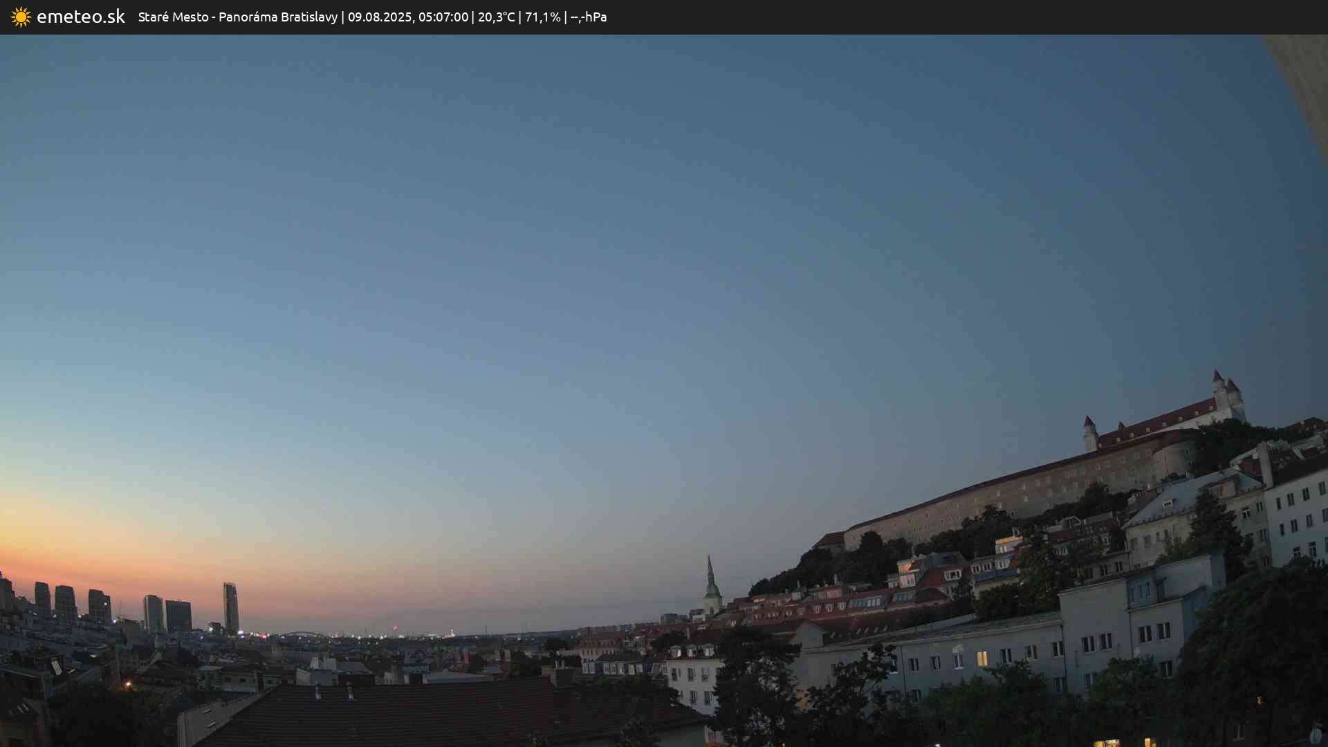 Panoráma Bratislavy