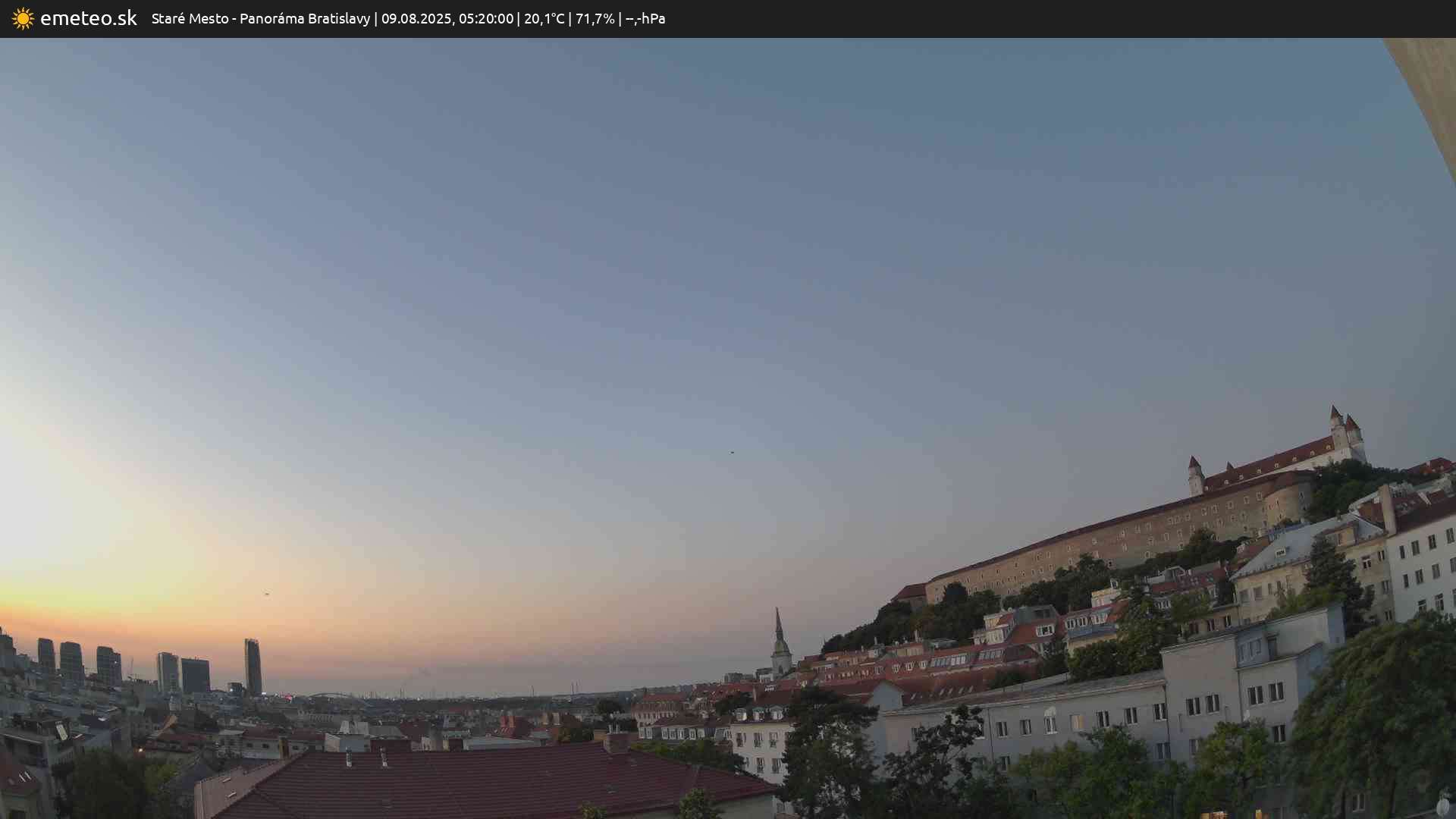 Panoráma Bratislavy