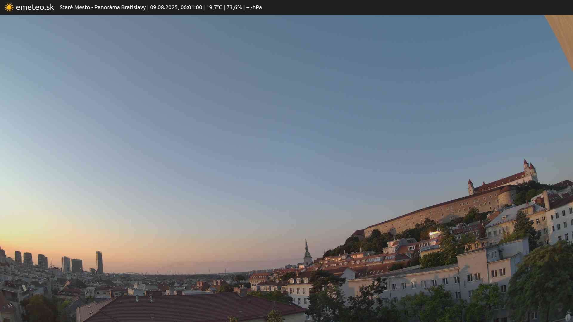 Panoráma Bratislavy