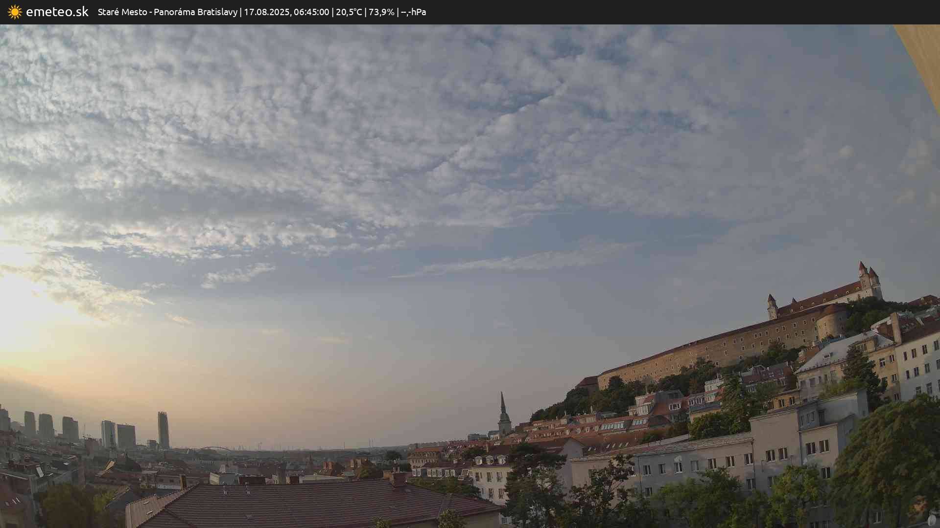 Panoráma Bratislavy