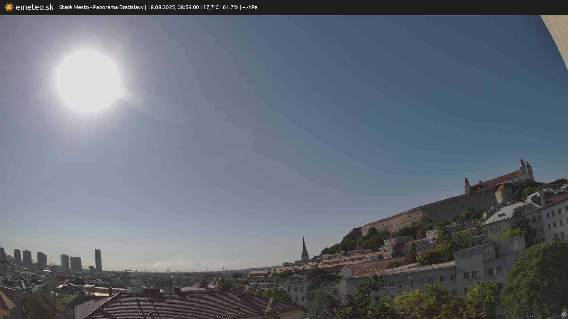 Panoráma Bratislavy