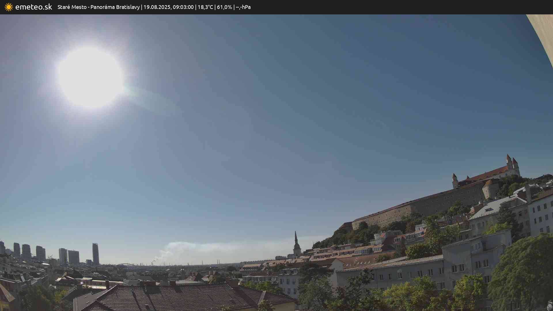 Panoráma Bratislavy