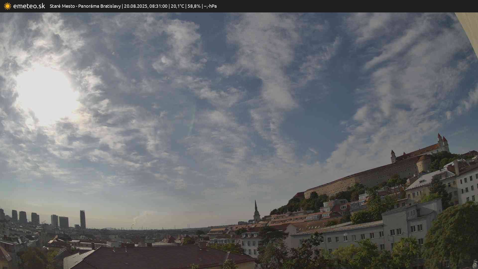 Panoráma Bratislavy