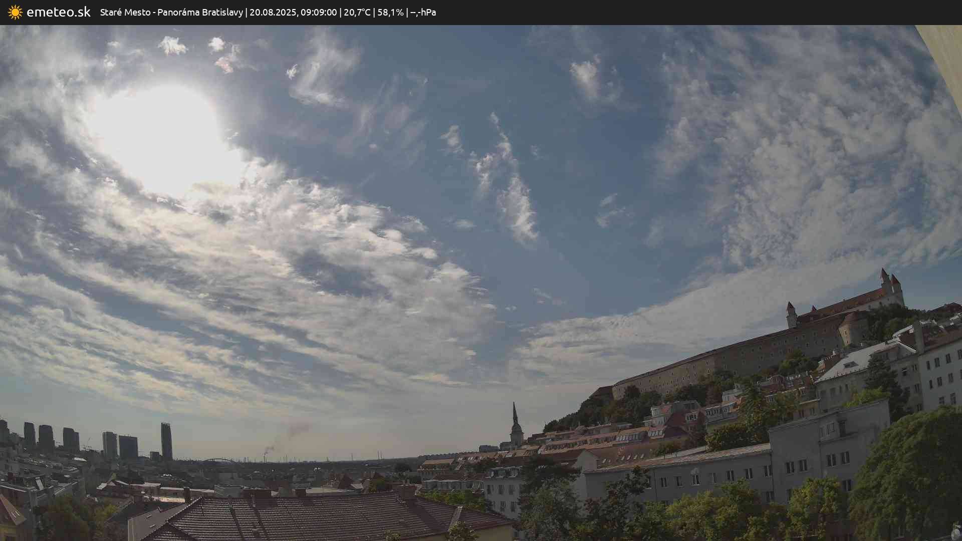 Panoráma Bratislavy
