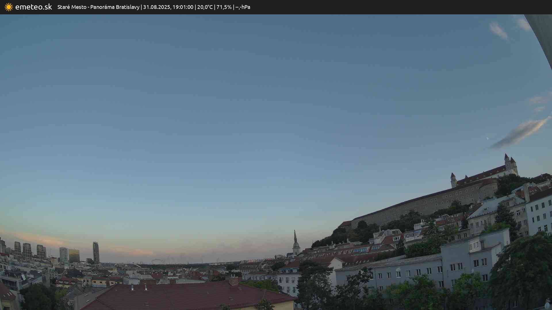 Panoráma Bratislavy