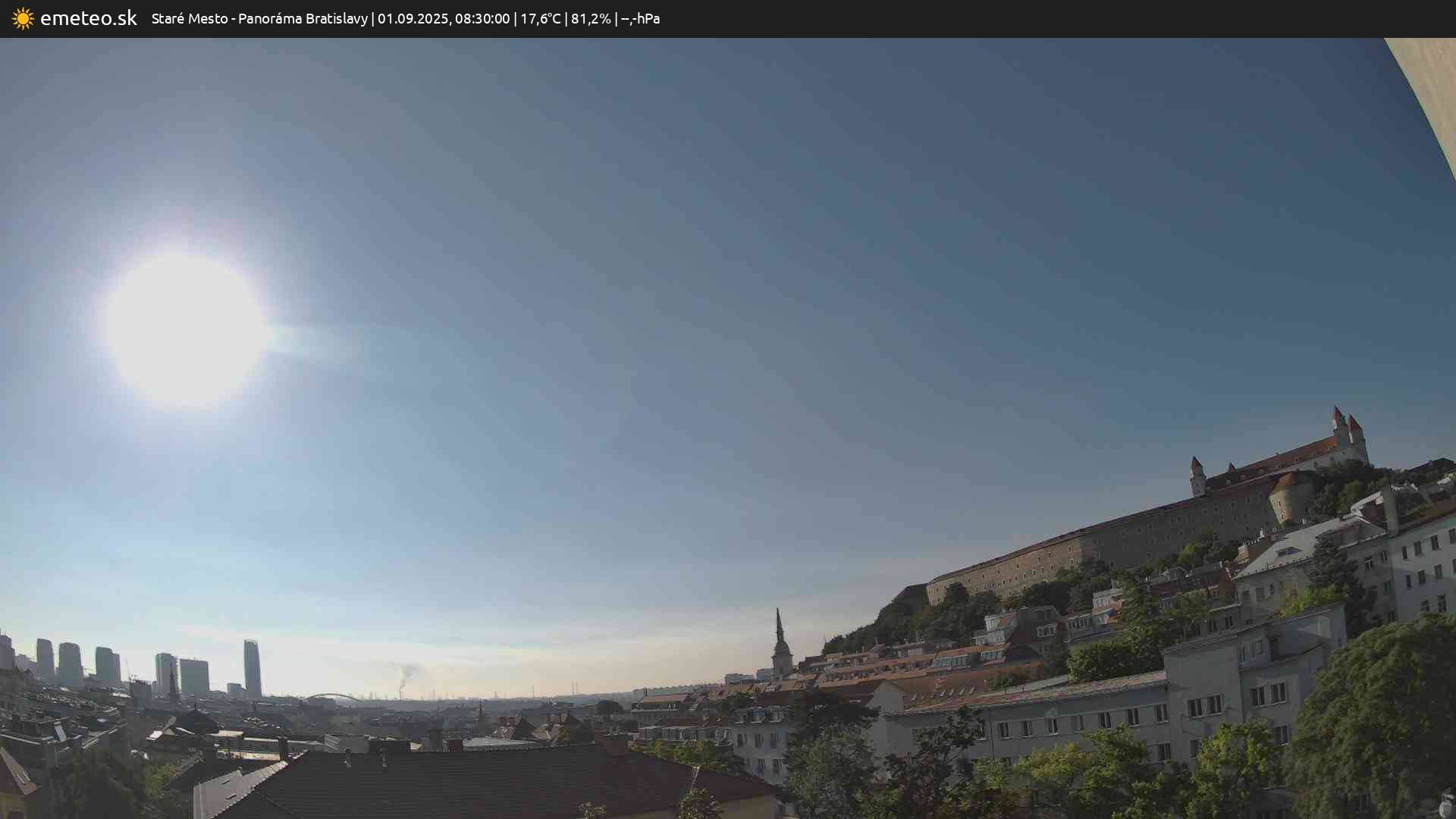 Panoráma Bratislavy