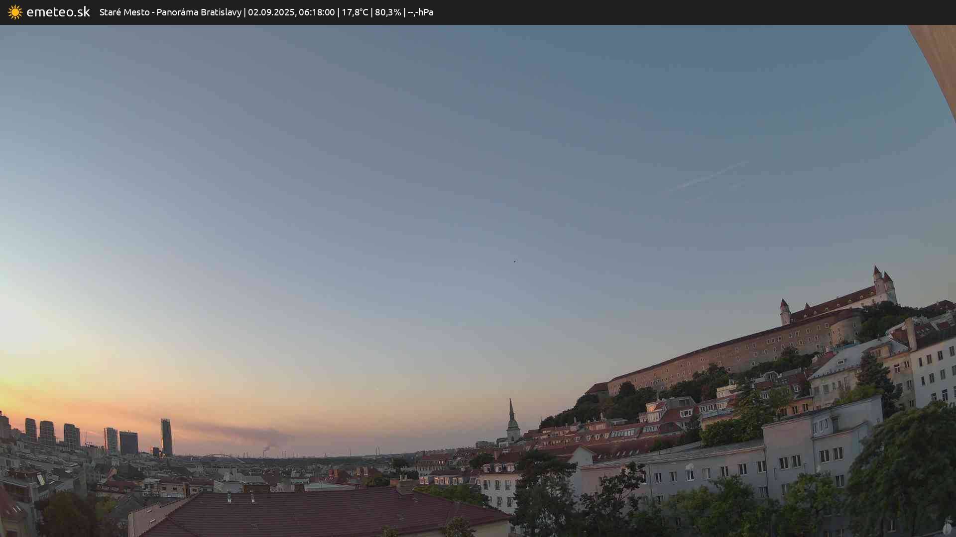 Panoráma Bratislavy