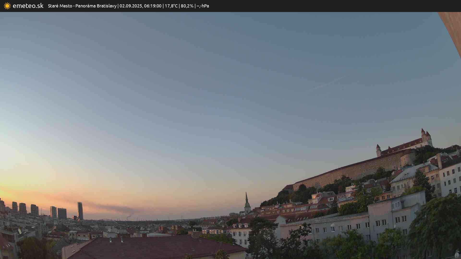 Panoráma Bratislavy