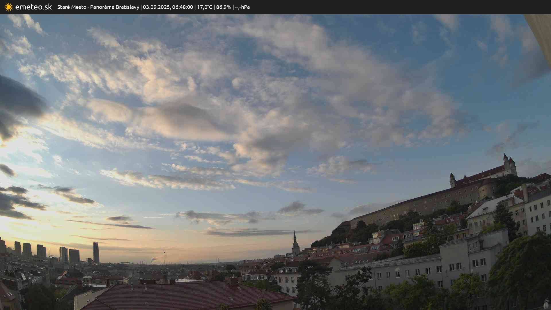 Panoráma Bratislavy