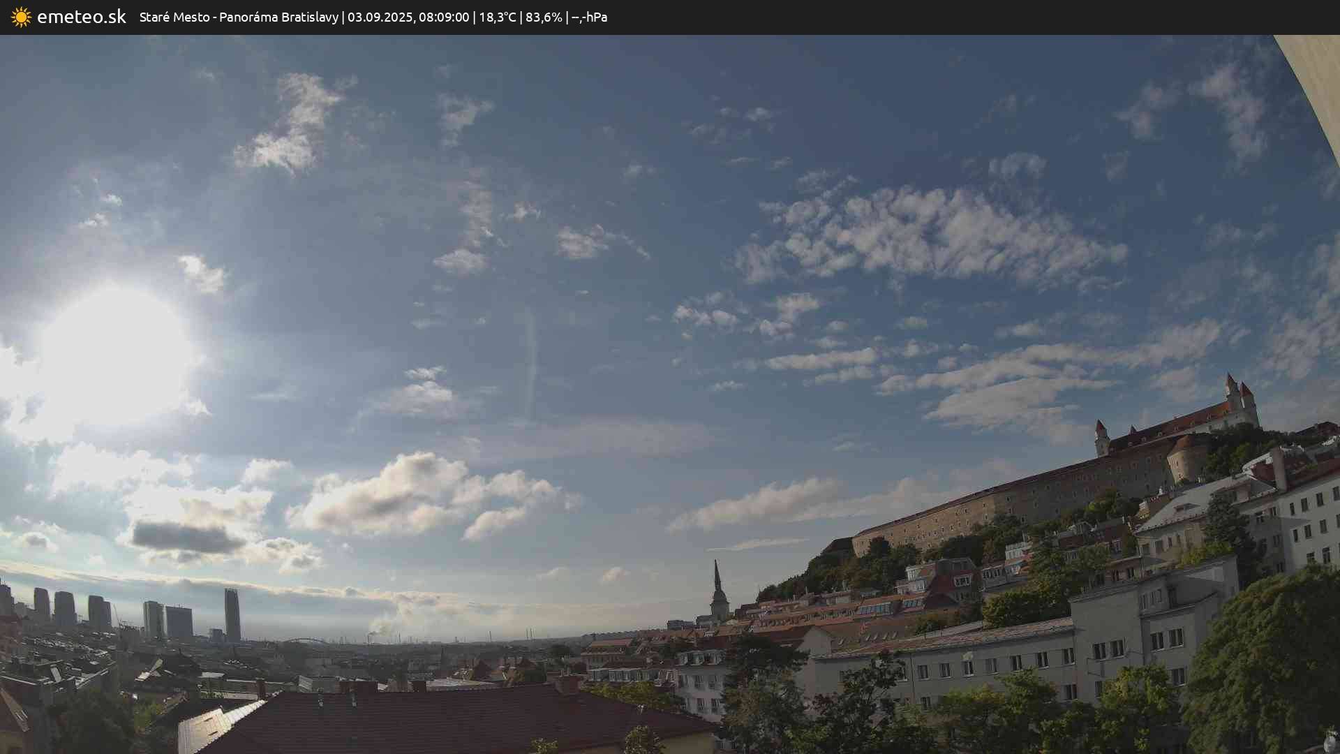 Panoráma Bratislavy