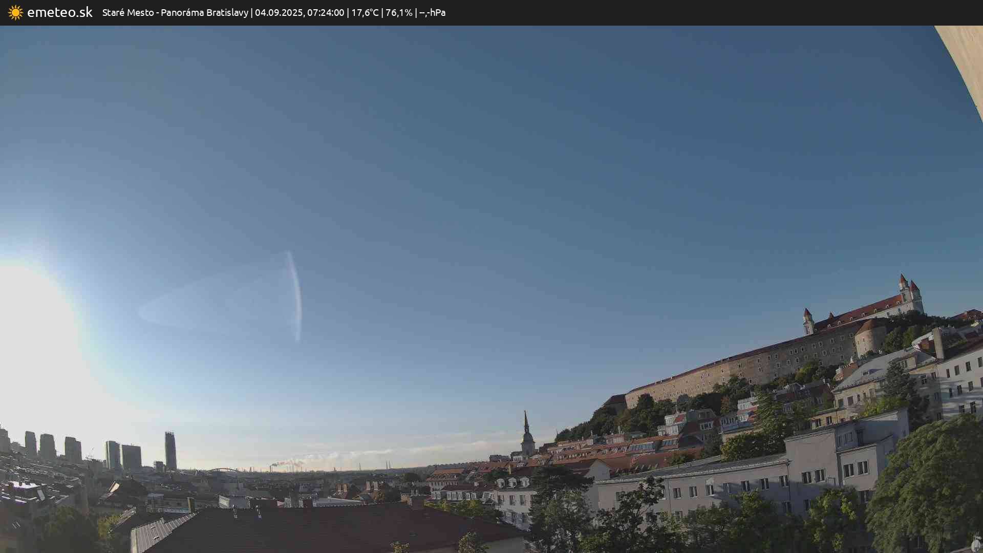 Panoráma Bratislavy