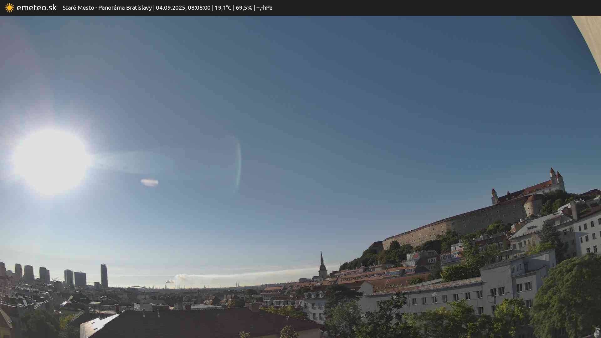 Panoráma Bratislavy