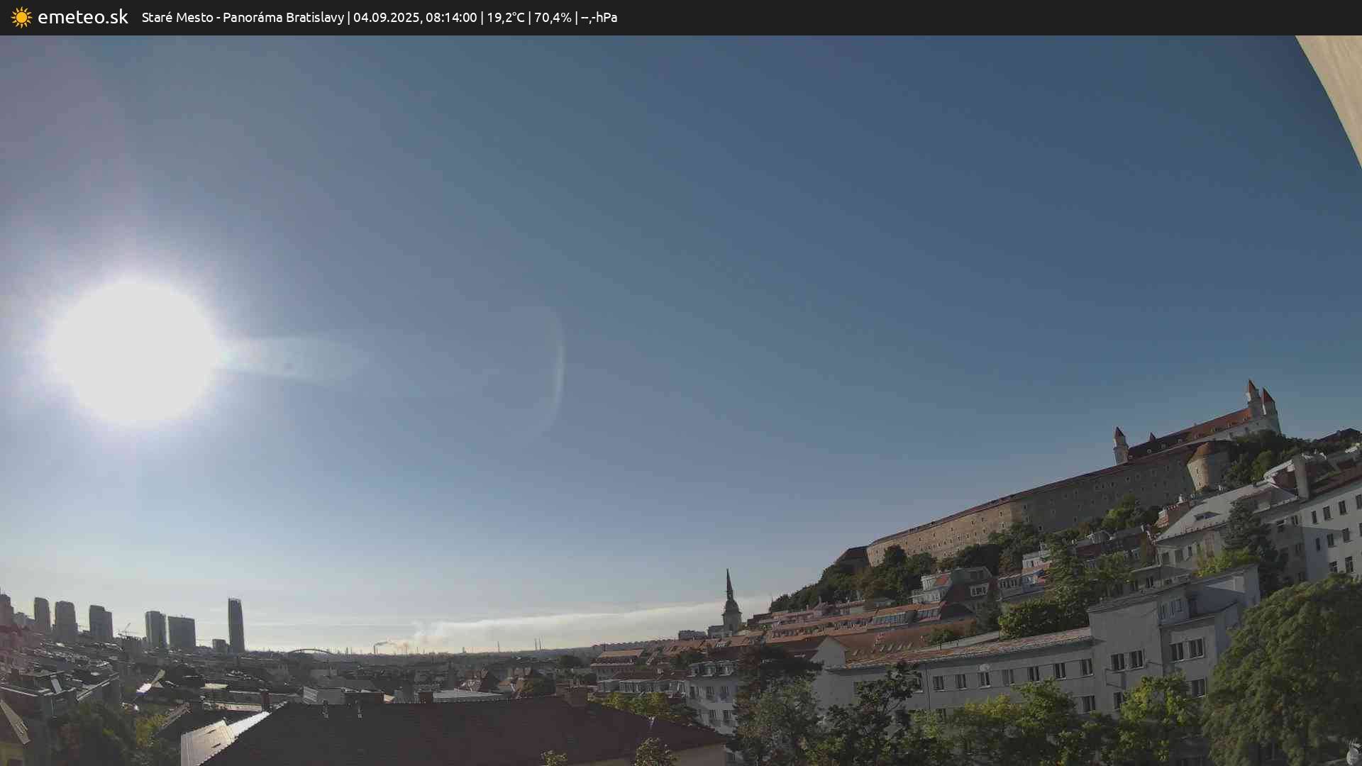 Panoráma Bratislavy