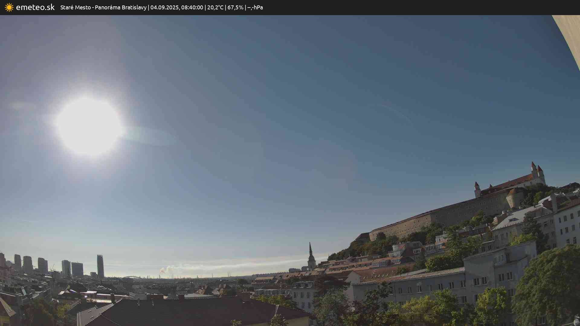 Panoráma Bratislavy