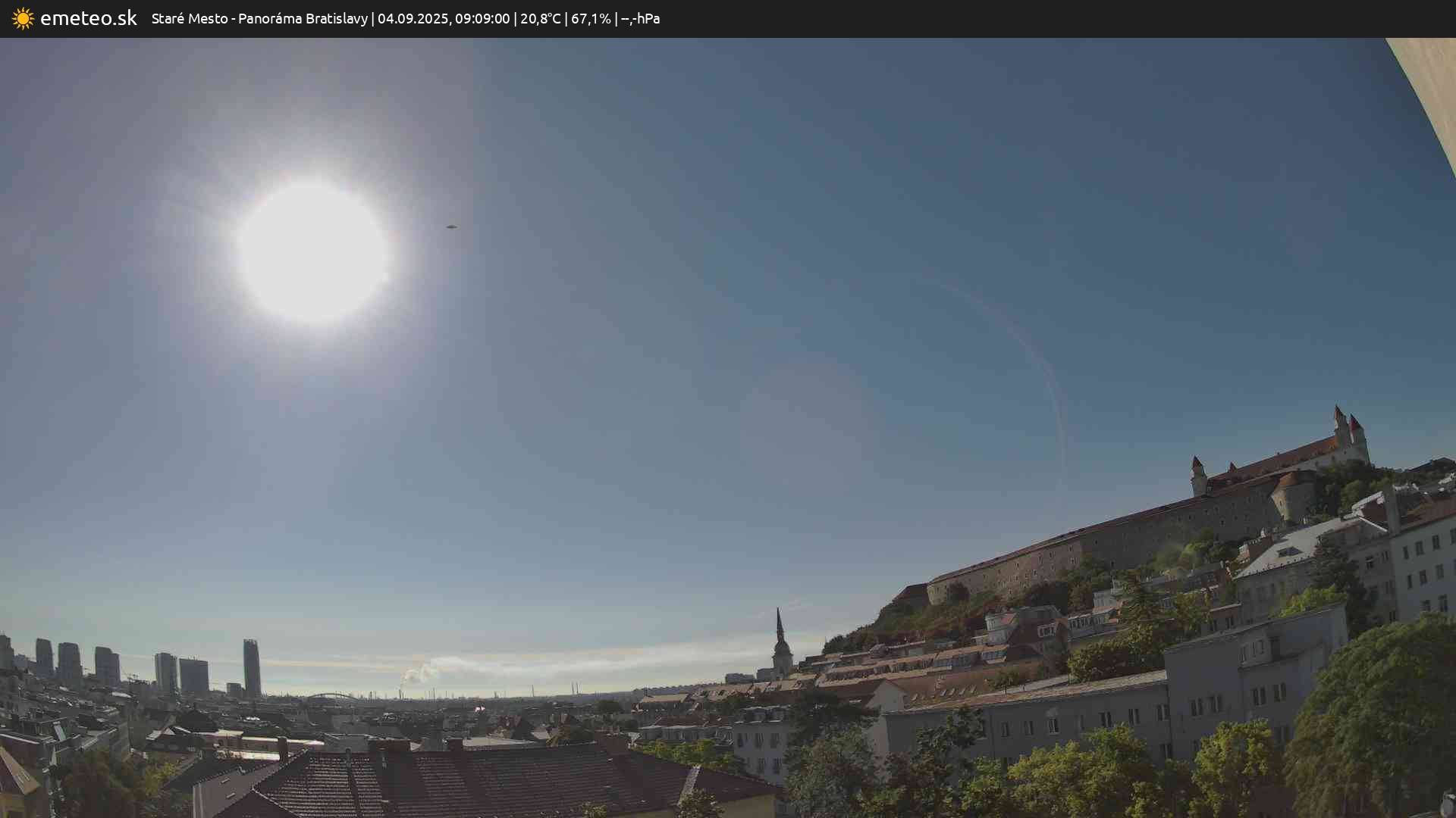 Panoráma Bratislavy