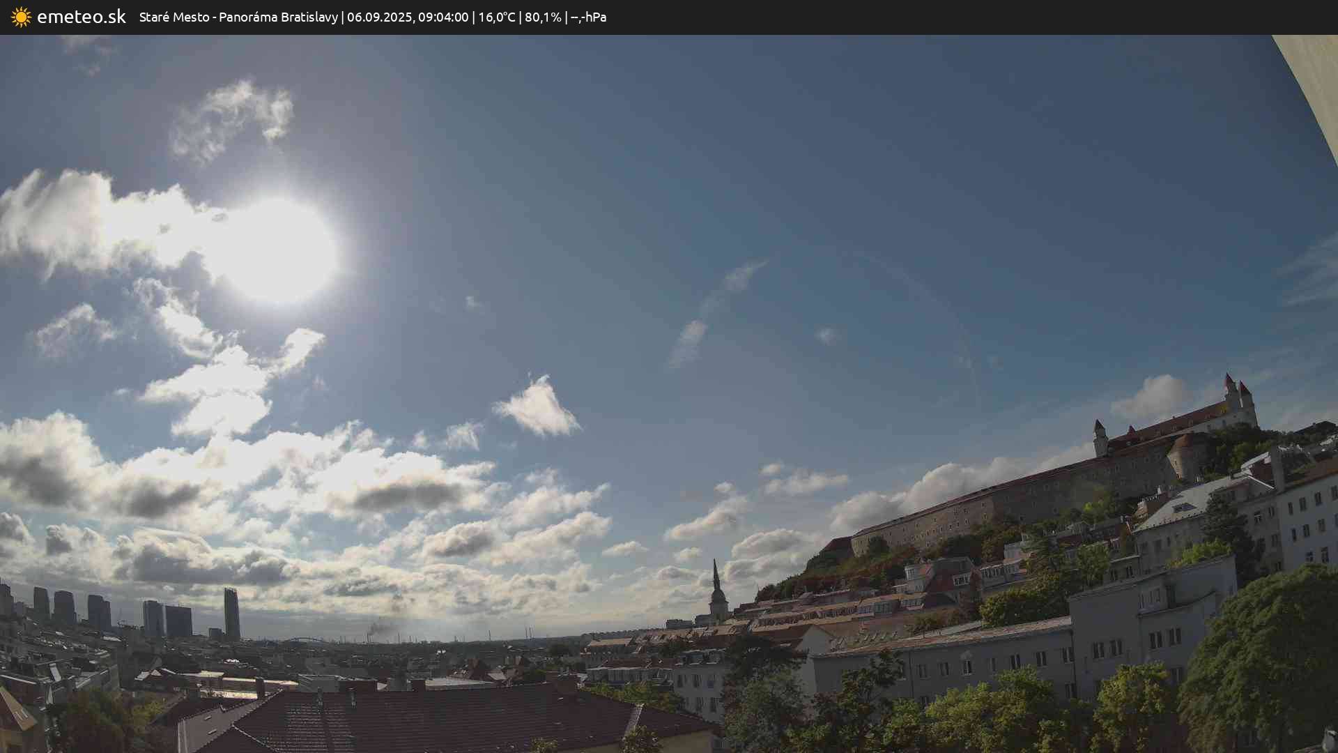 Panoráma Bratislavy