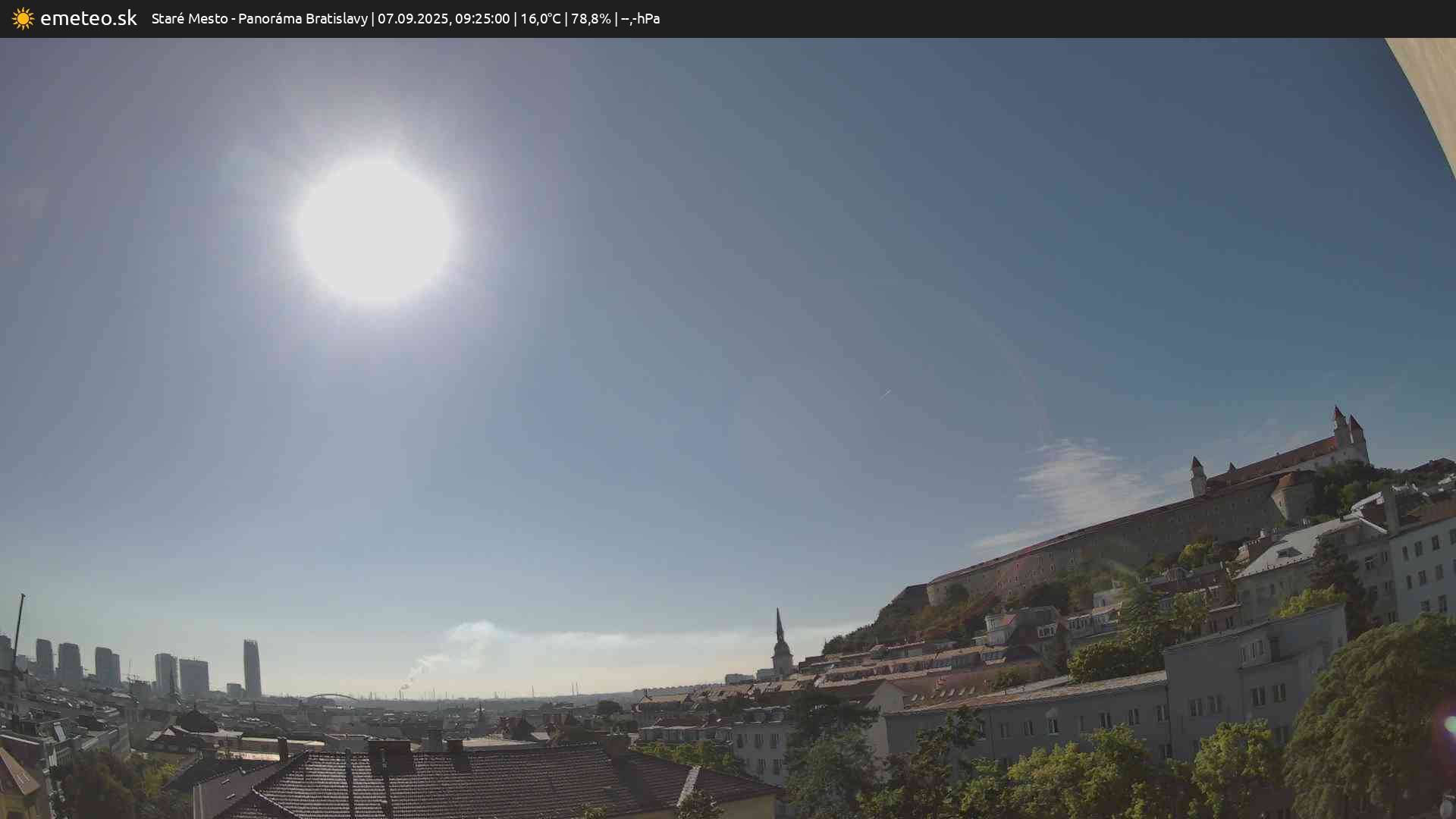 Panoráma Bratislavy