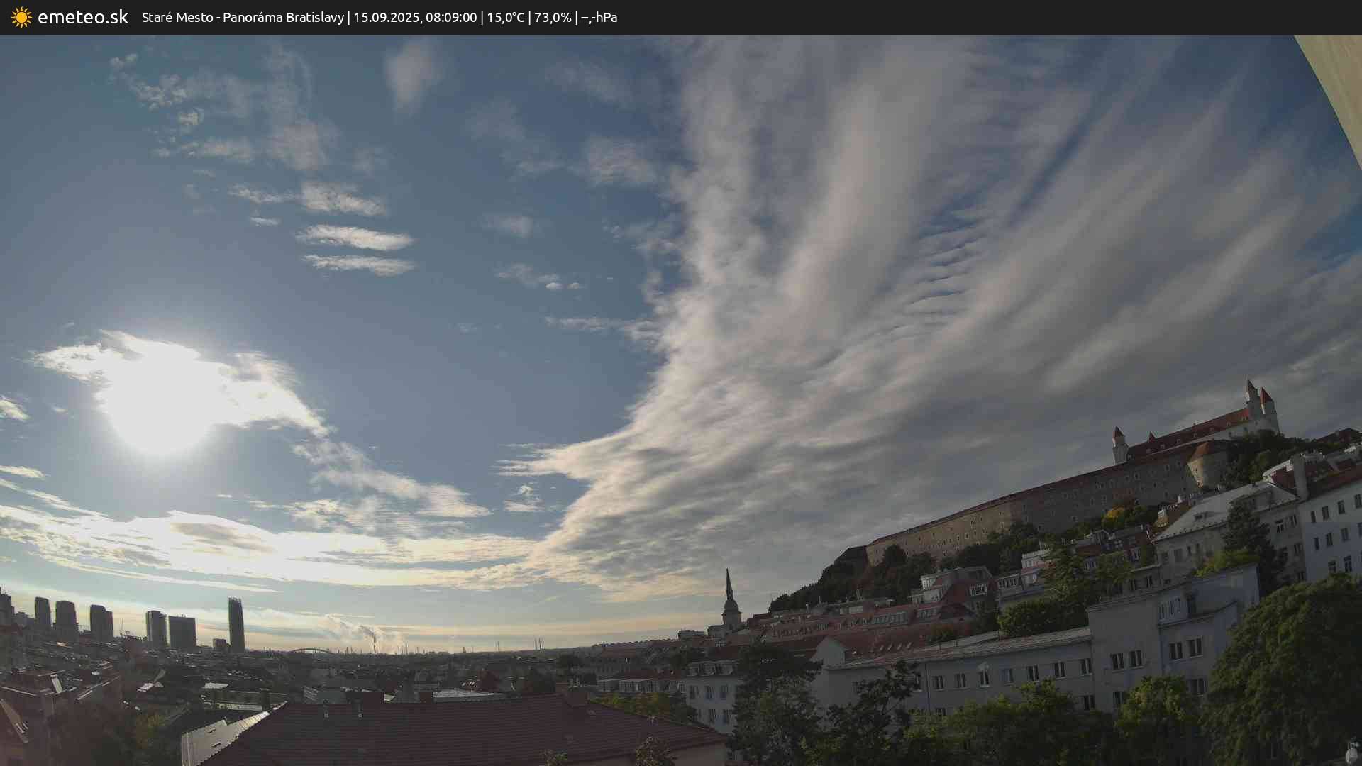 Panoráma Bratislavy