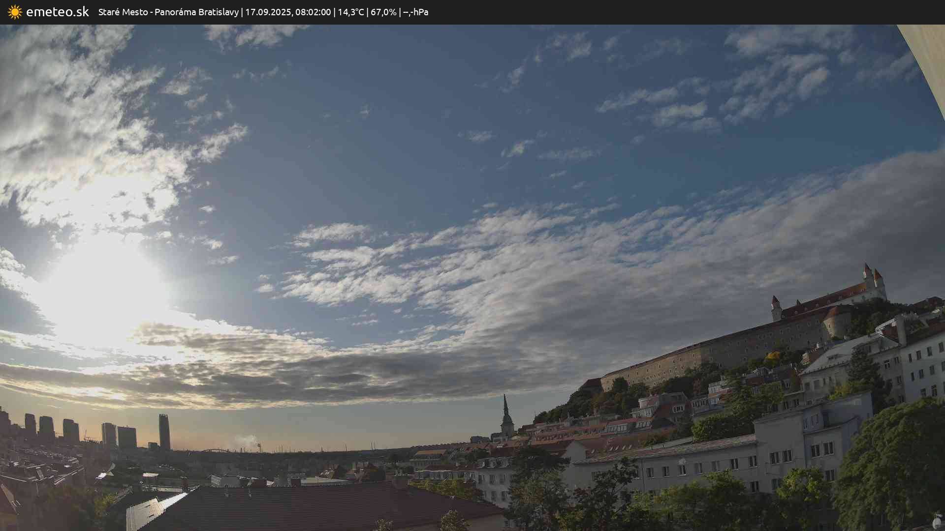 Panoráma Bratislavy