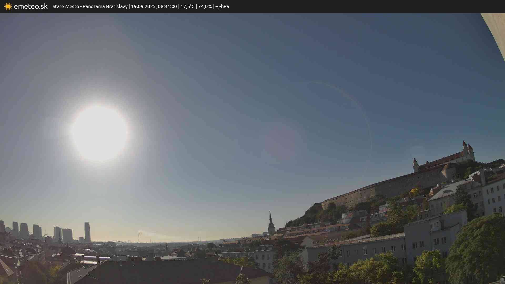 Panoráma Bratislavy