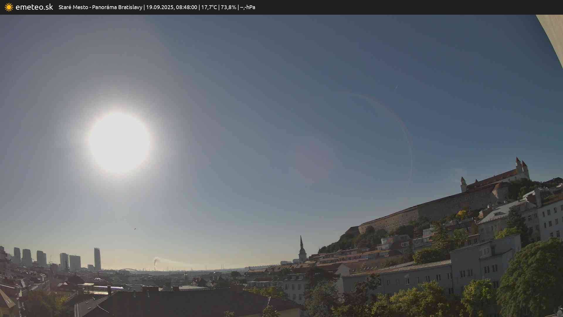 Panoráma Bratislavy