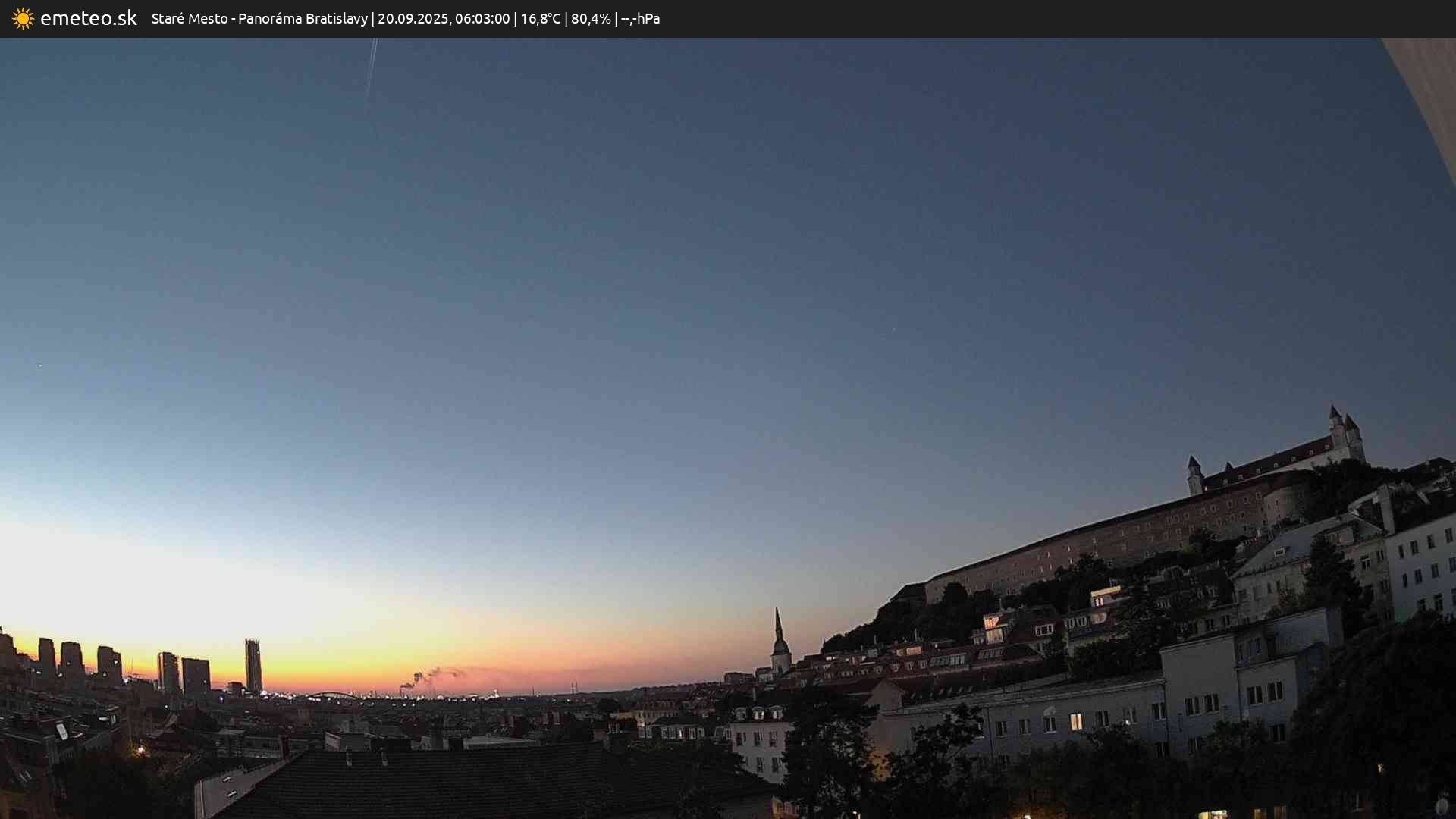 Panoráma Bratislavy