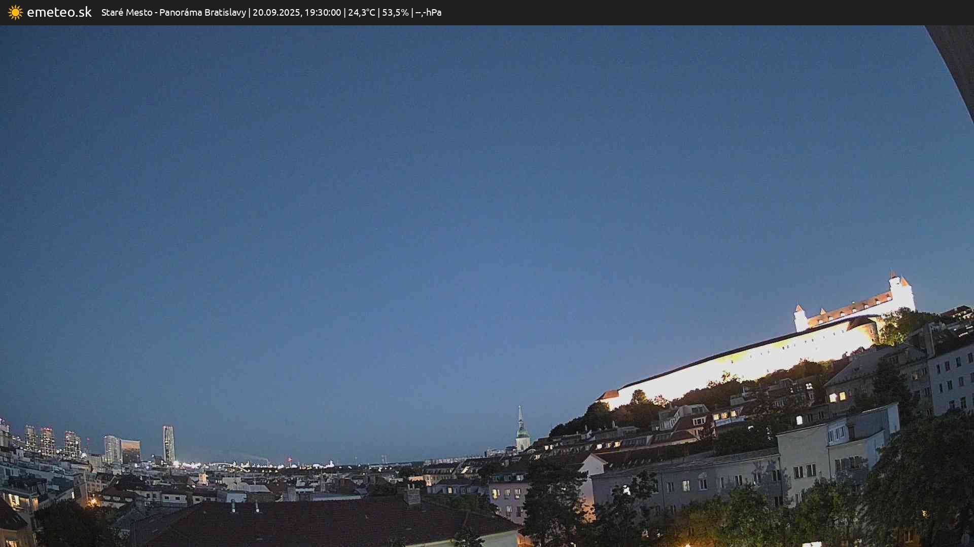 Panoráma Bratislavy