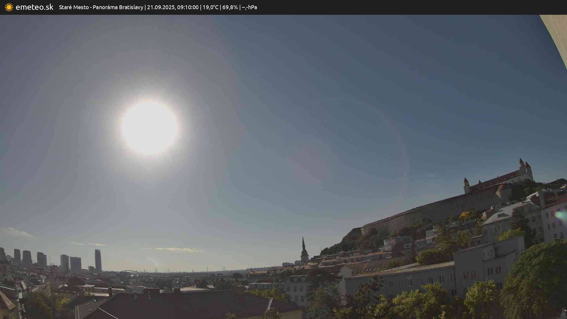 Panoráma Bratislavy