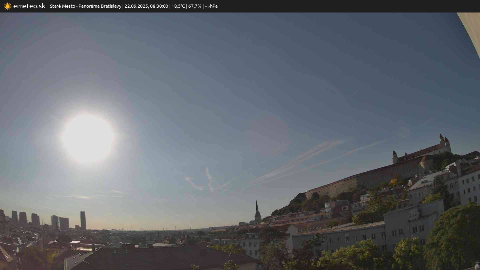 Panoráma Bratislavy