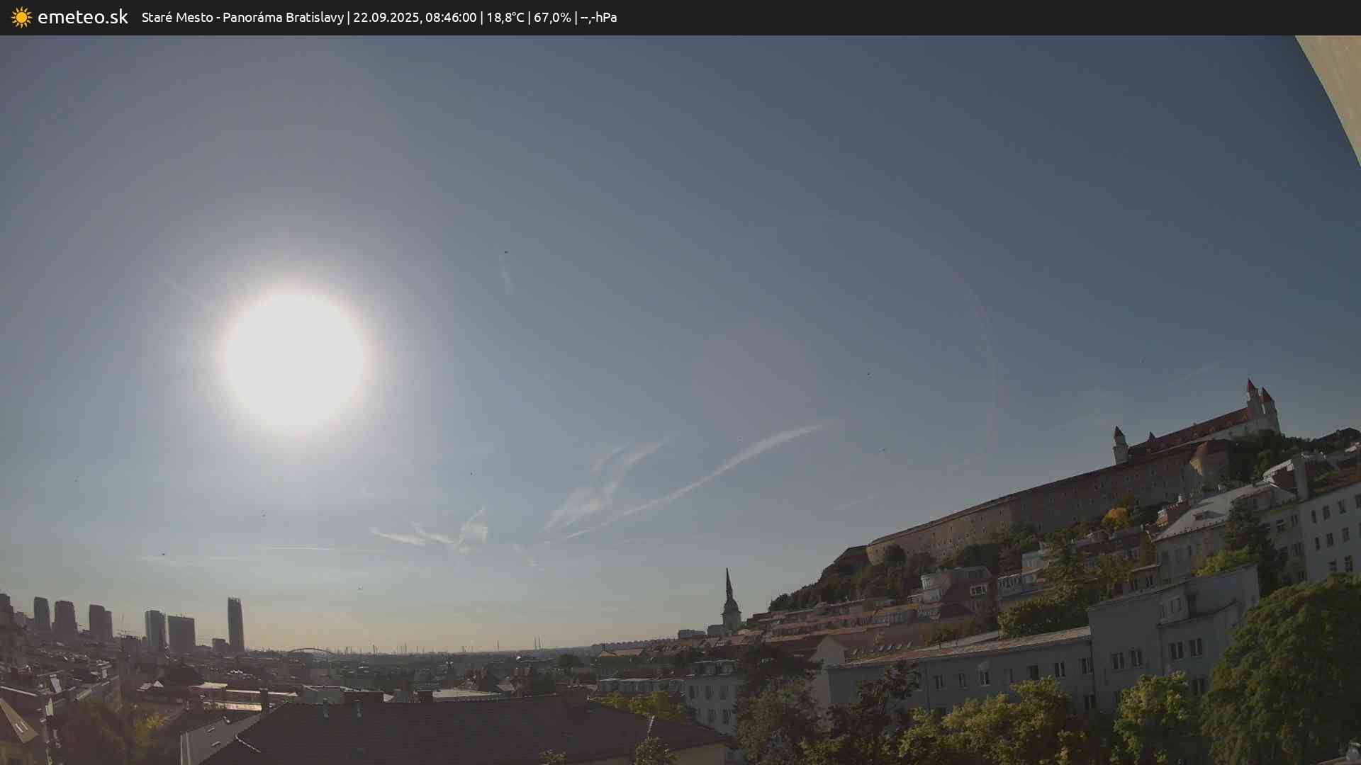 Panoráma Bratislavy