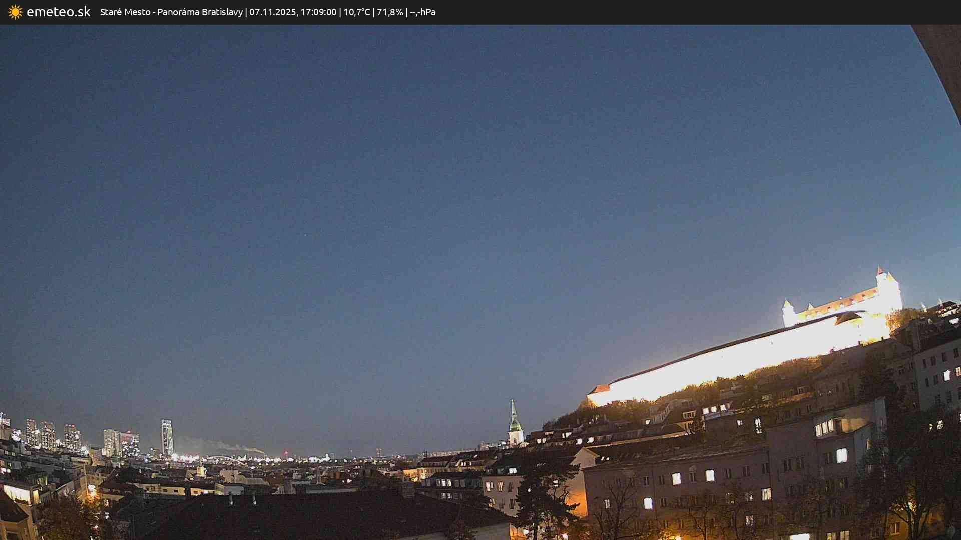 Panoráma Bratislavy
