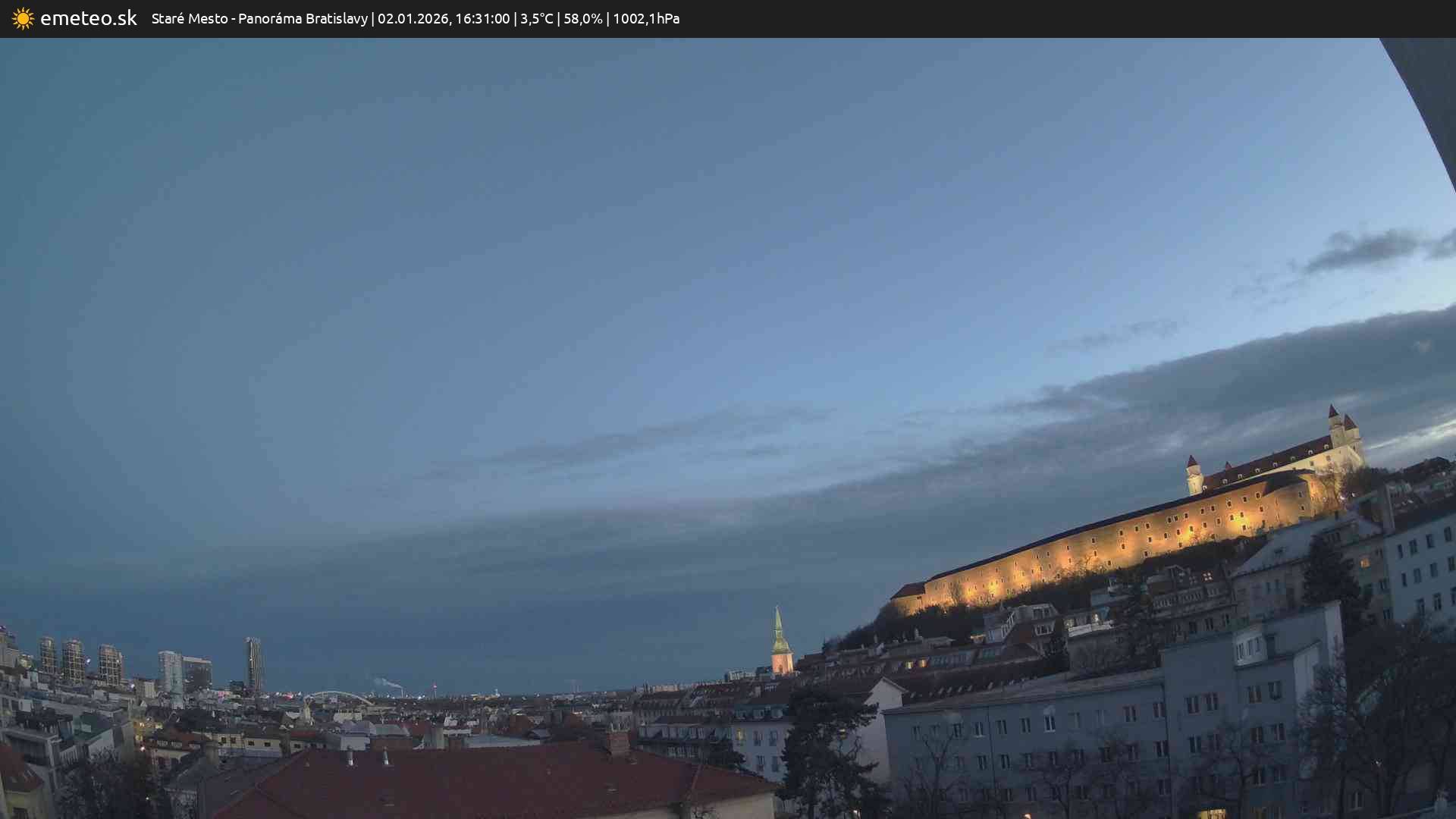 Panoráma Bratislavy