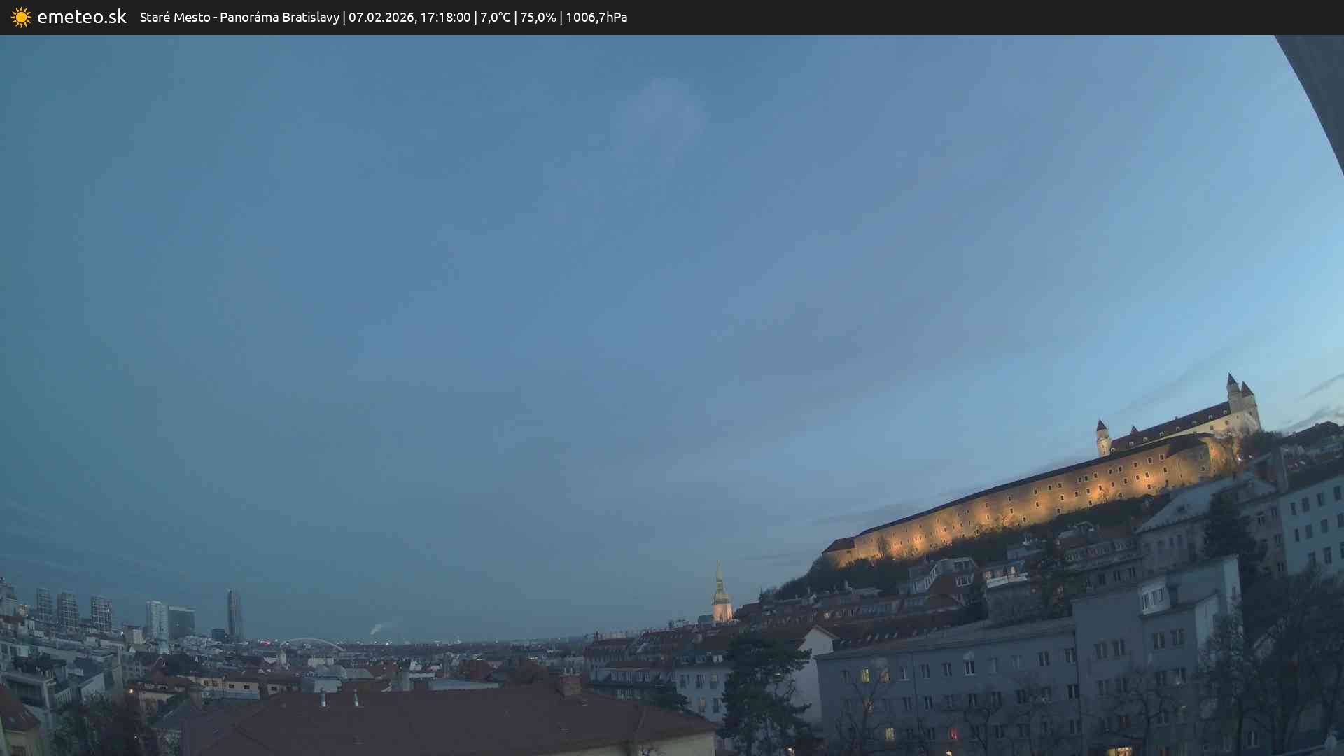 Panoráma Bratislavy