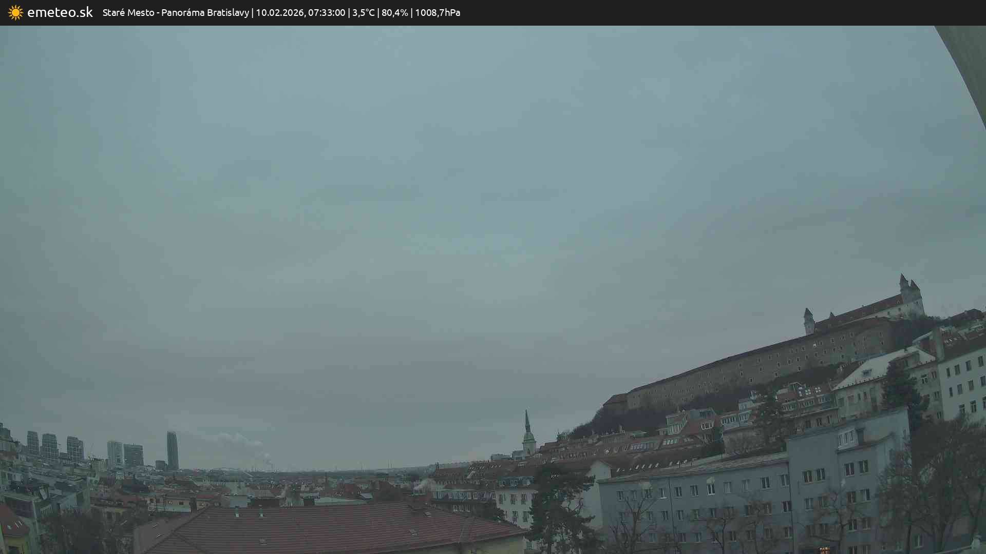 Panoráma Bratislavy