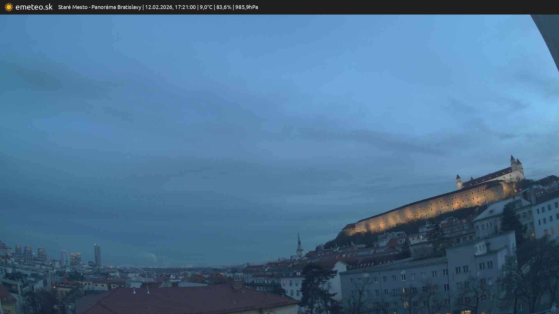 Panoráma Bratislavy