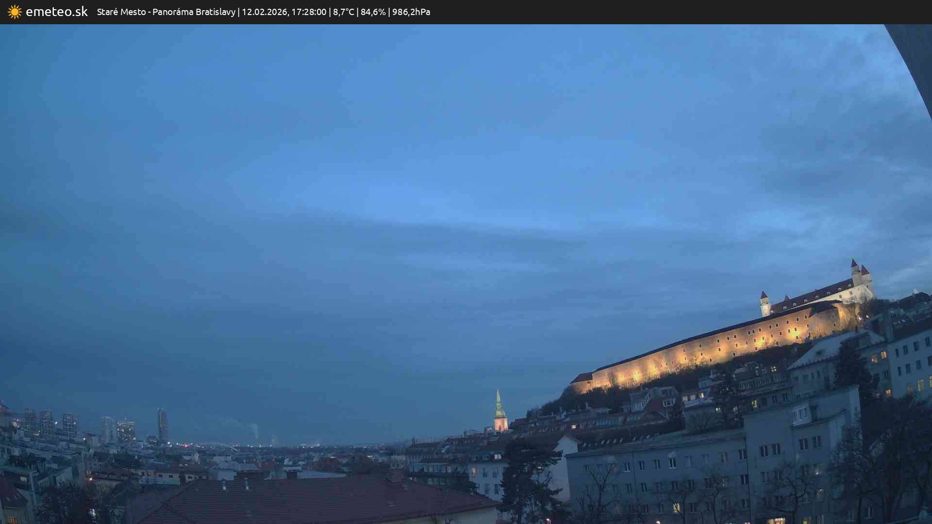 Panoráma Bratislavy