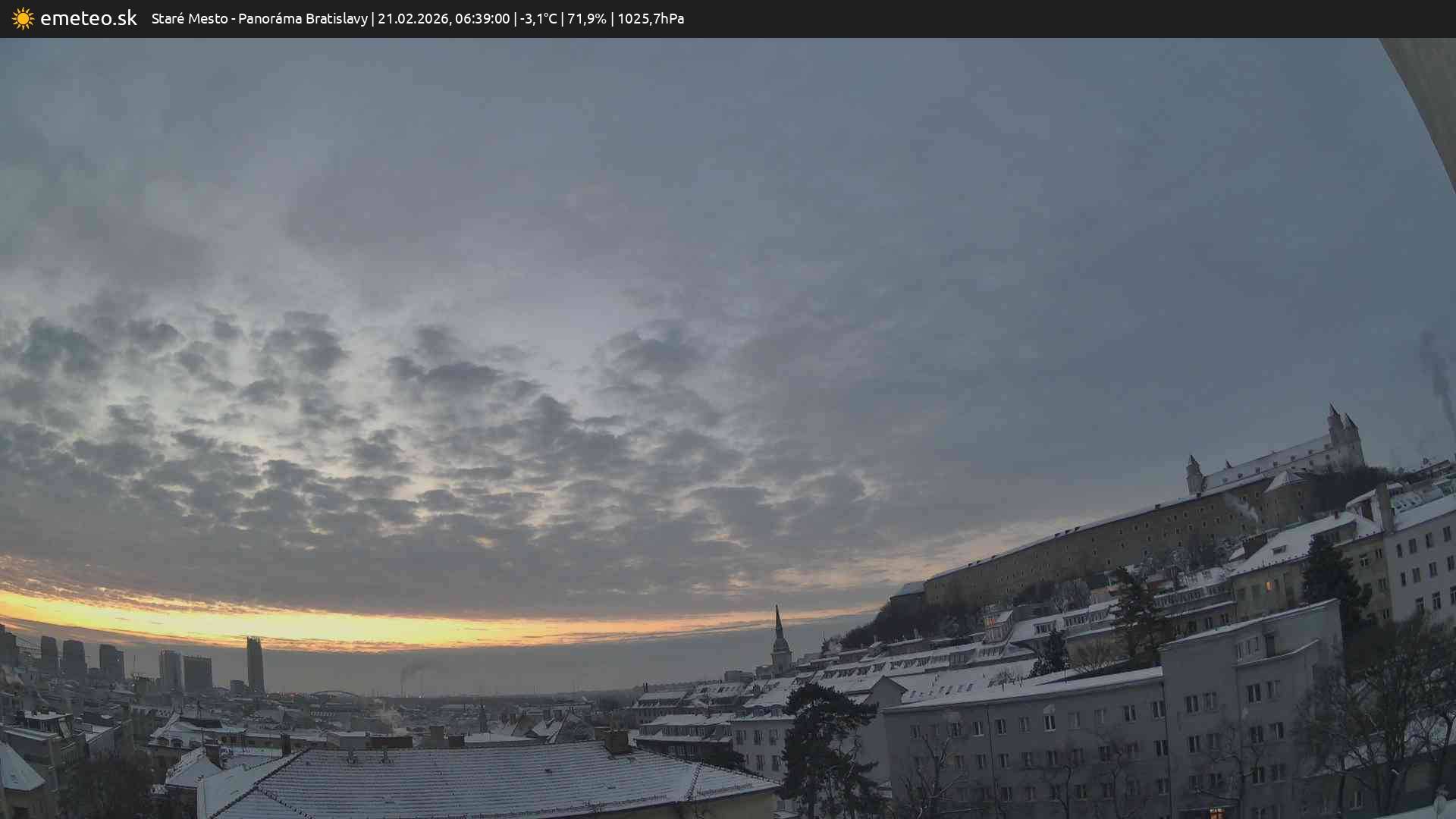 Panoráma Bratislavy