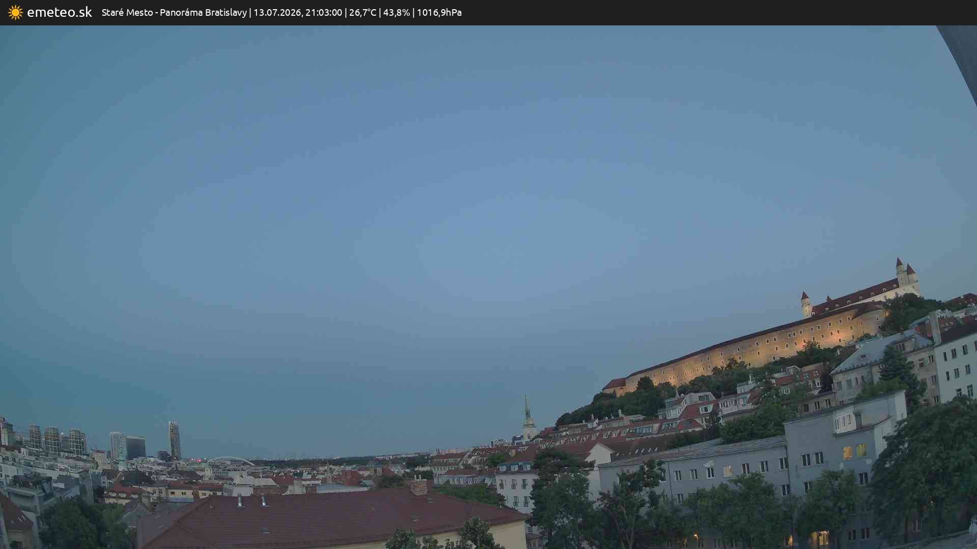 Panoráma Bratislavy