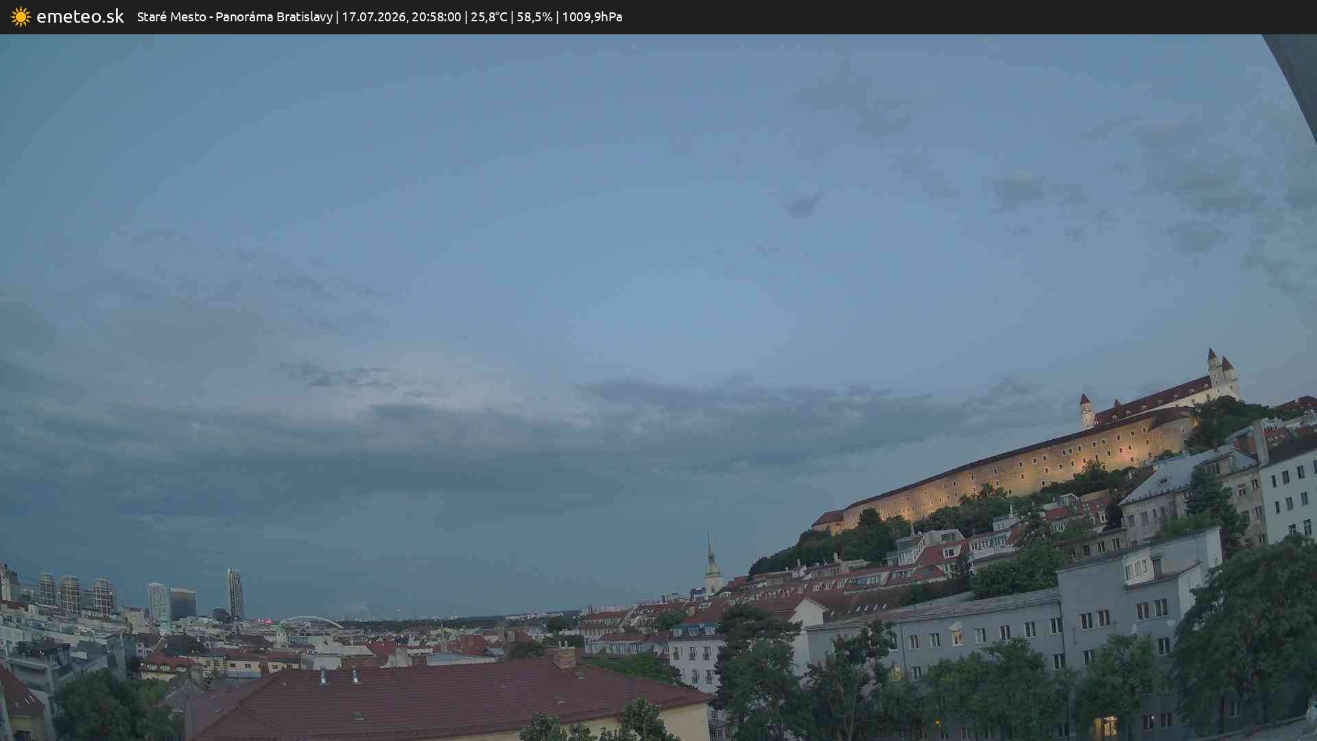 Panoráma Bratislavy