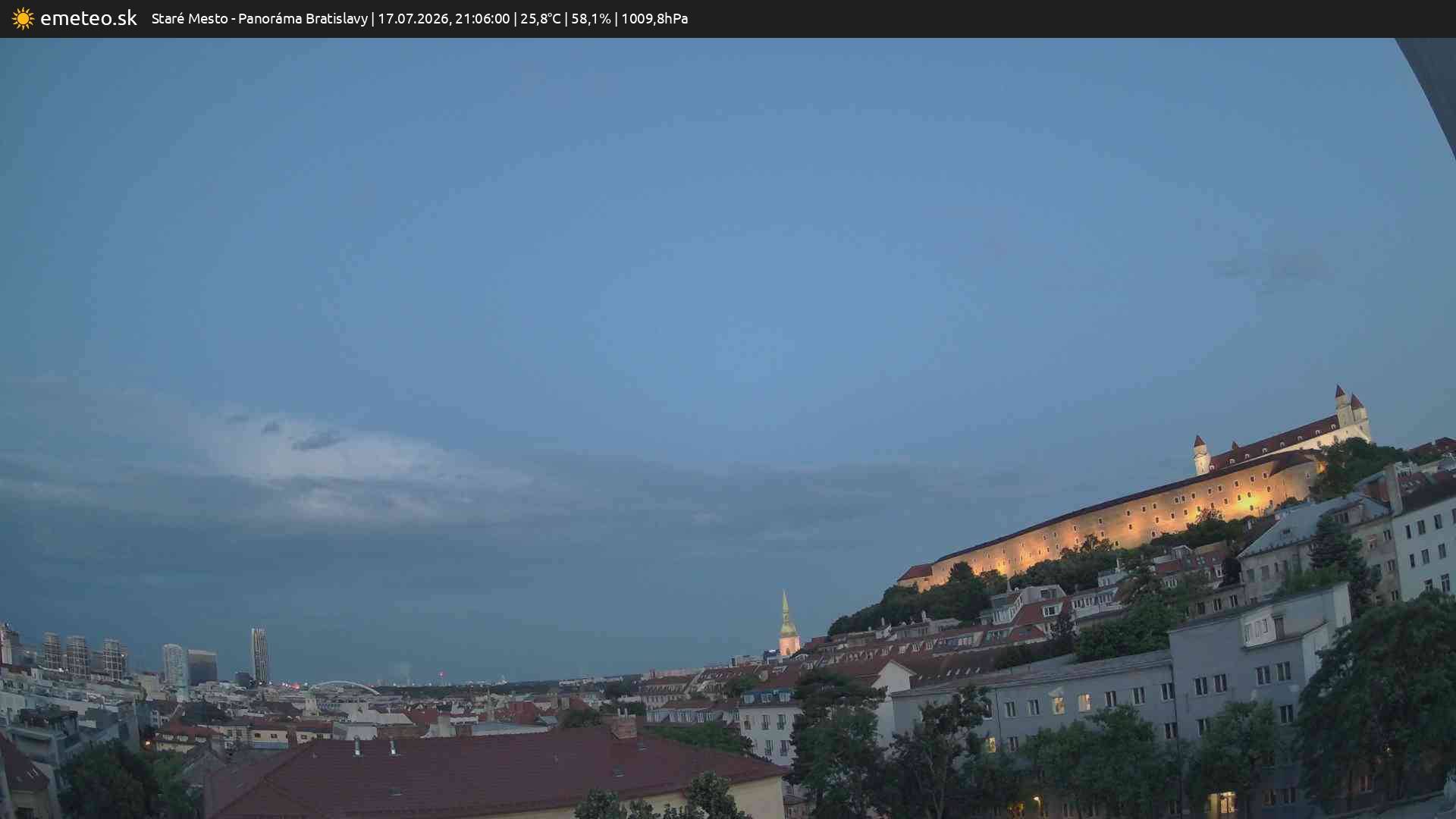 Panoráma Bratislavy