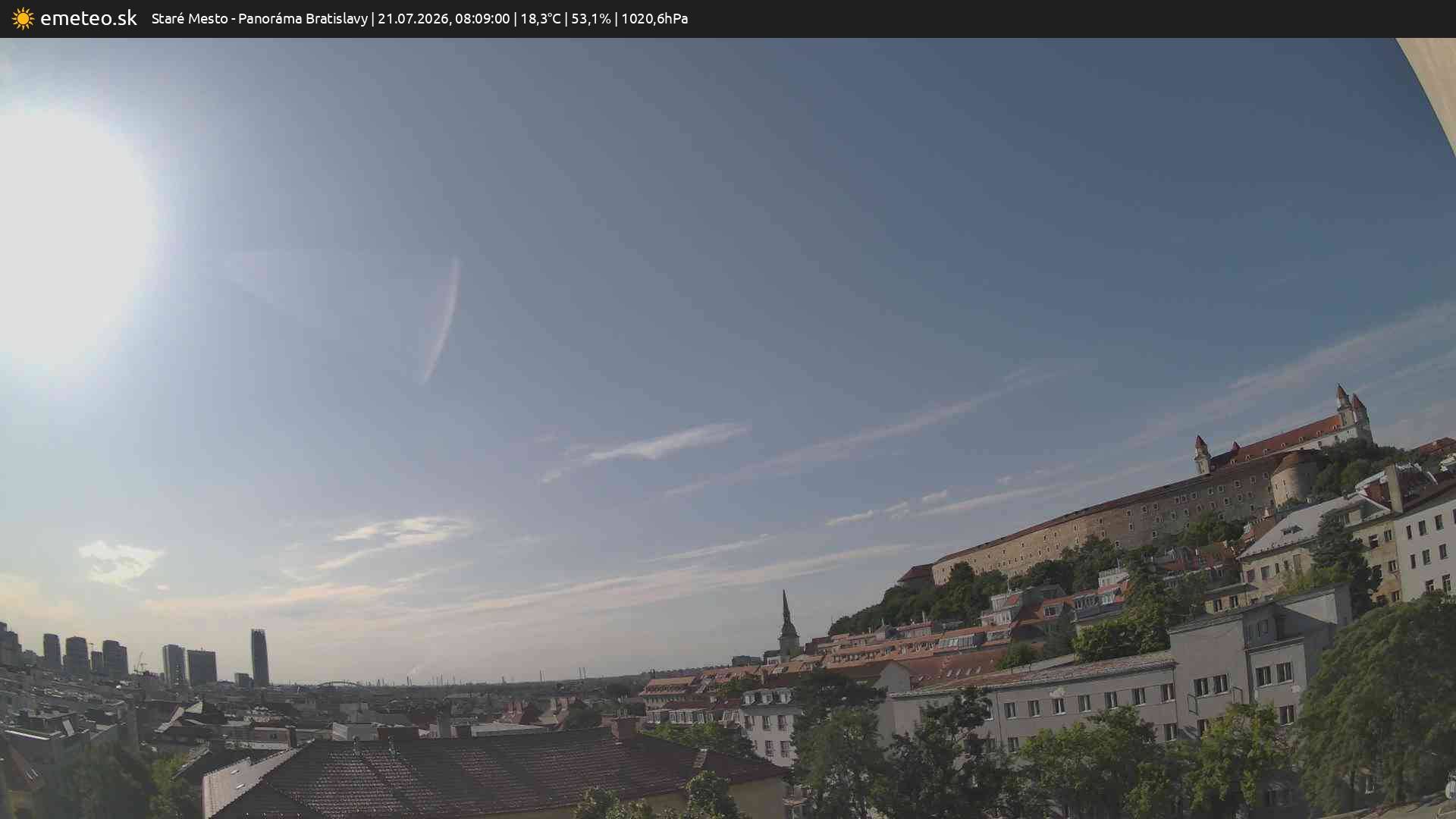 Panoráma Bratislavy