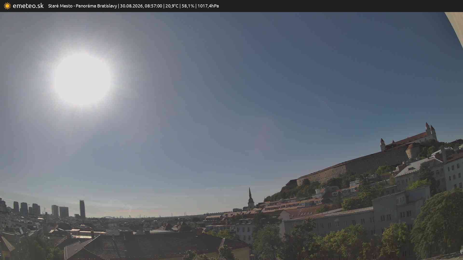 Panoráma Bratislavy